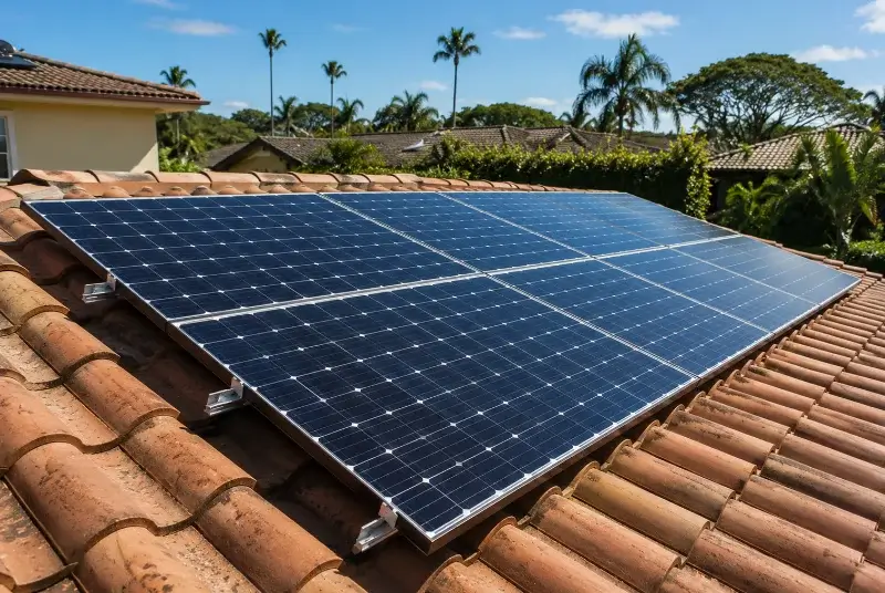 Installation de panneaux solaires à Injoux-Génissiat